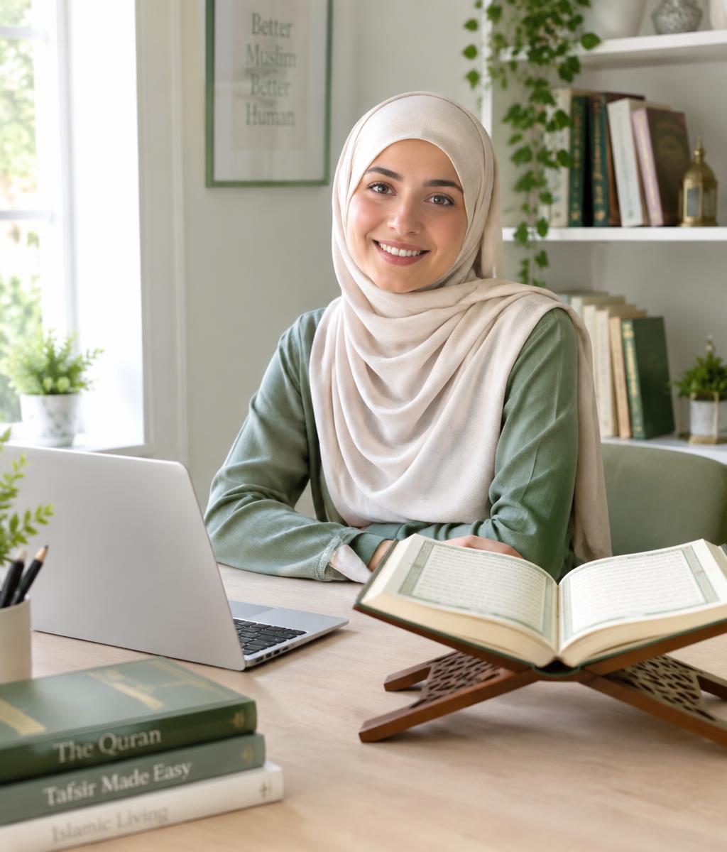 Qualified Quran teacher ready for an online class